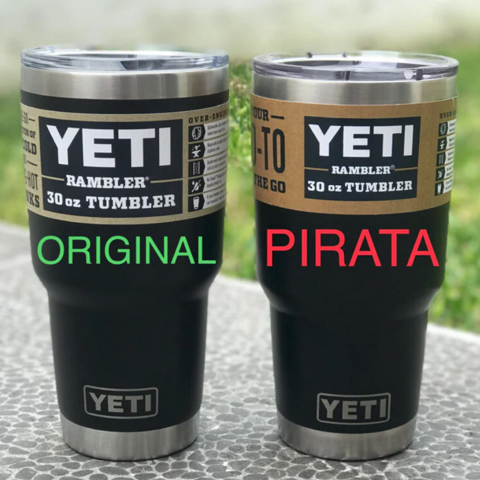 ¿Cómo identificar un YETI Original? Aquí te contamos diferencias YETI Original vs Falso