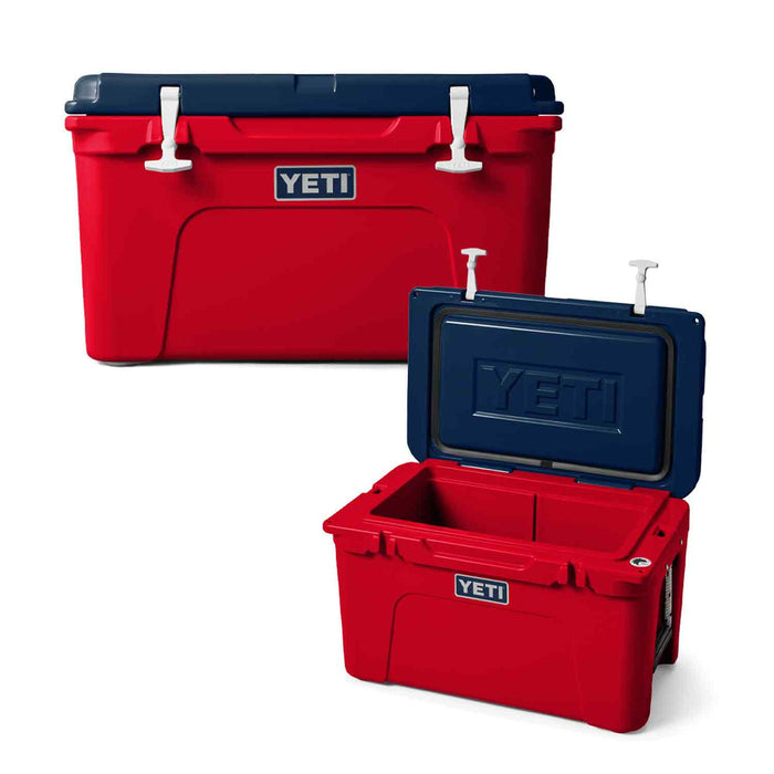 TUNDRA® 45  HARD COOLER - RESCUE RED / NAVY