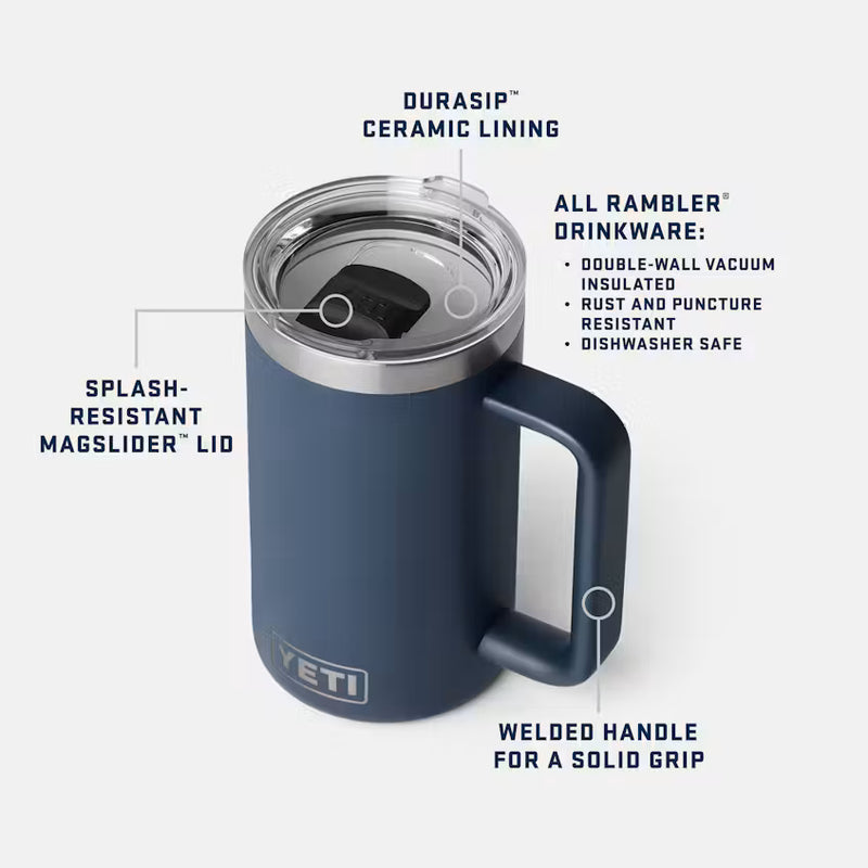 RAMBLER® 24 OZ CERAMIC MUG