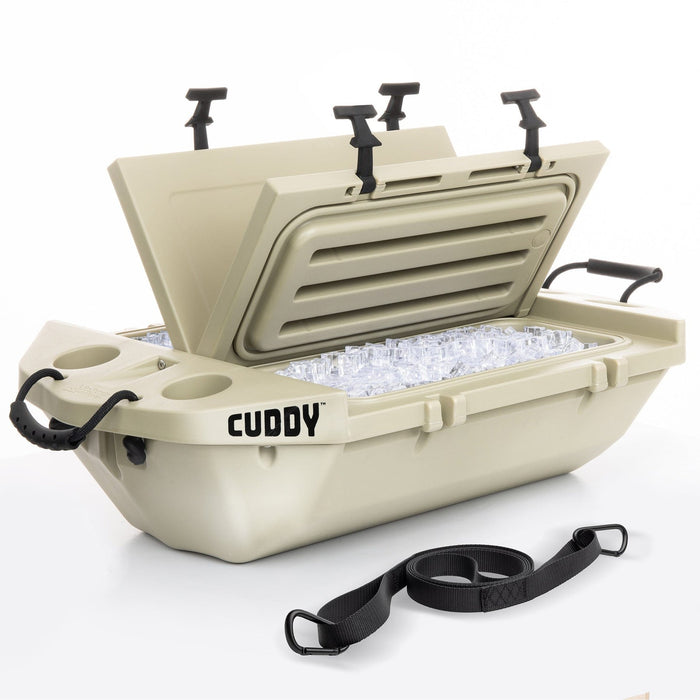 GOSPORTS CUDDY 40 QT FLOATING COOLER - TAN