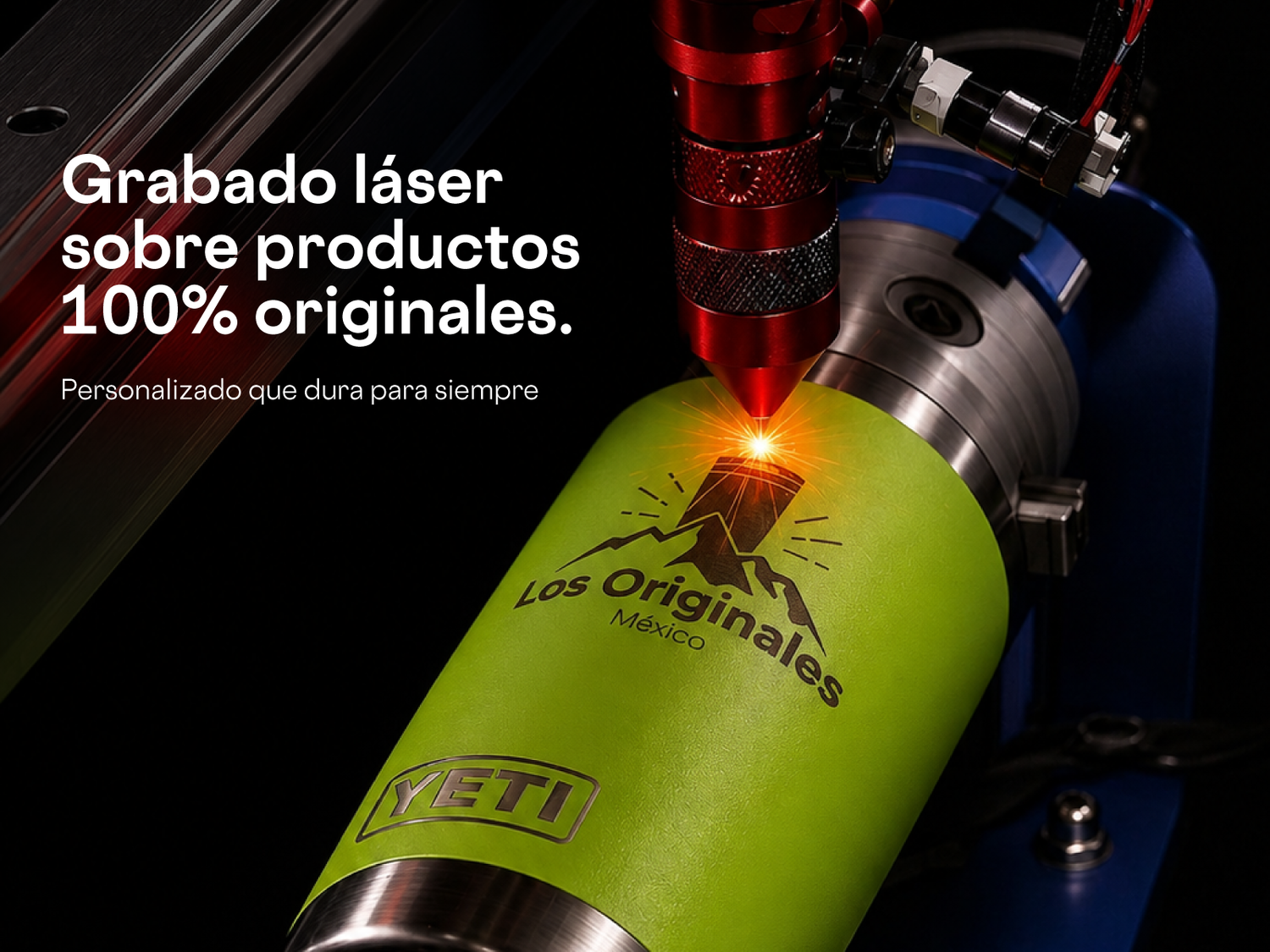 Hazlo único con Grabado Láser