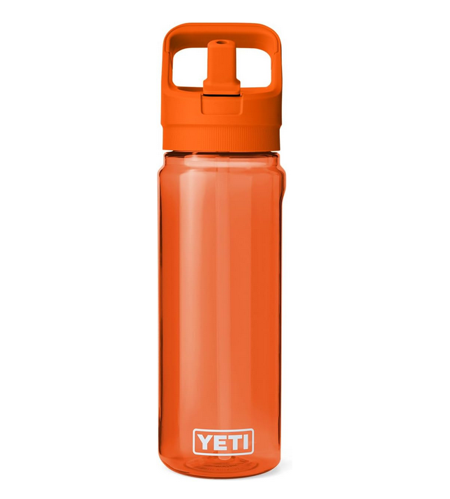 YONDER™ 750 ML / 25 OZ WATER BOTTLE (COLORED STRAW CAP)