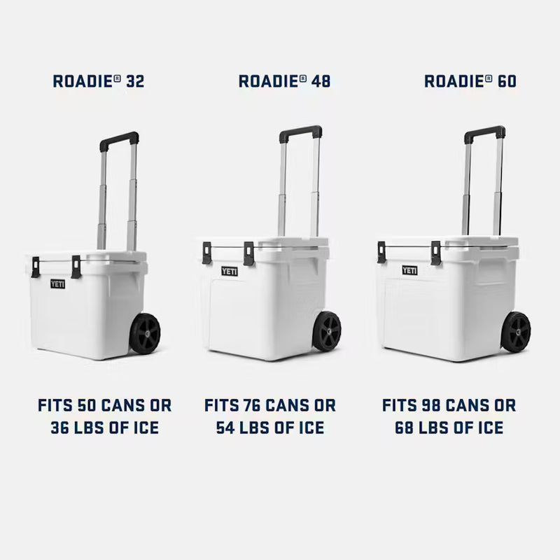 ROADIE® 48 WHEELED COOLER - RESCUE RED/WHITE/NAVY