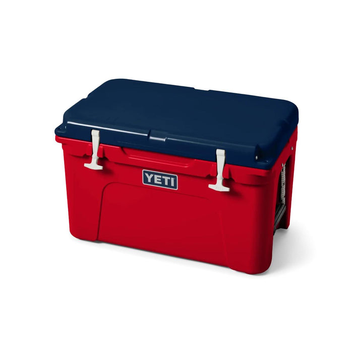 TUNDRA® 45  HARD COOLER - RESCUE RED / NAVY