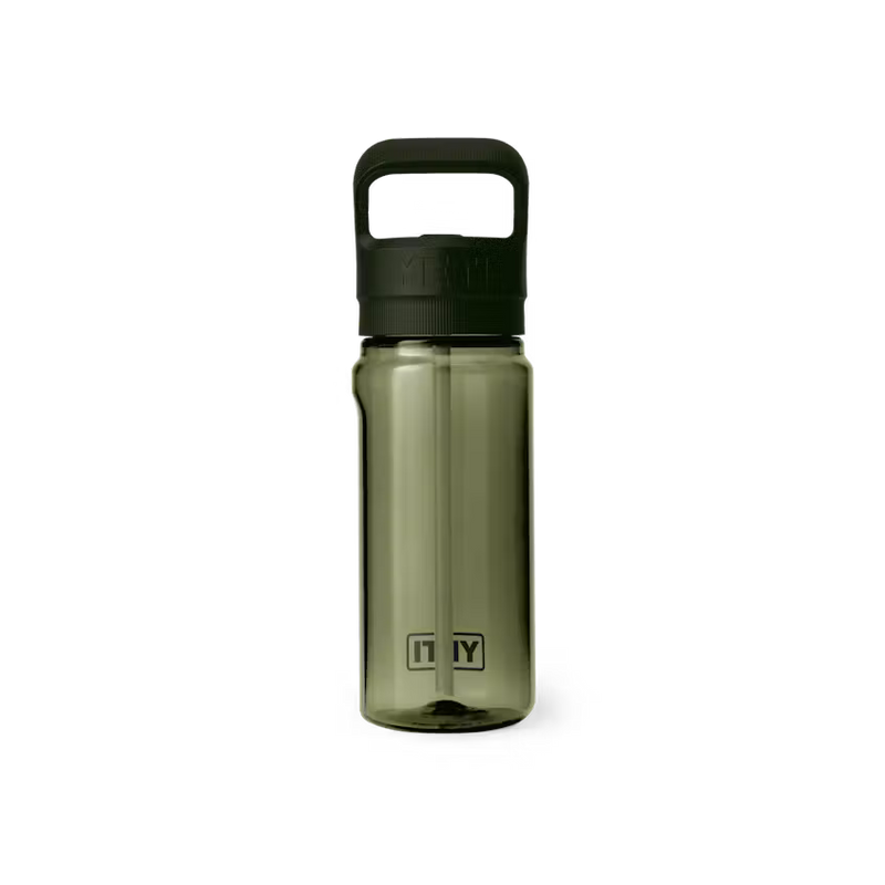 YONDER™ 600 ML / 20 OZ WATER BOTTLE (COLORED STRAW CAP)