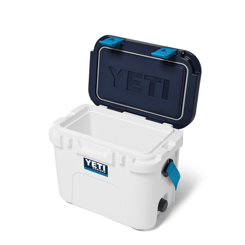 ROADIE® 15 HARD COOLER - WHITE/BLUE