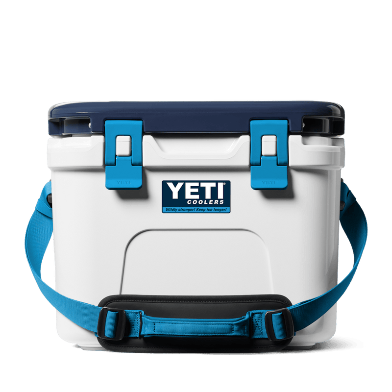 ROADIE® 15 HARD COOLER - WHITE/BLUE