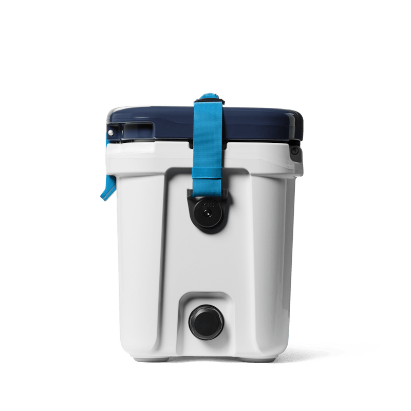 ROADIE® 15 HARD COOLER - WHITE/BLUE
