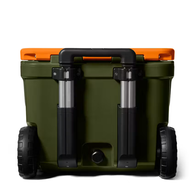 ROADIE® 32 WHEELED COOLER - OLIVE / KING CRAB ORANGE