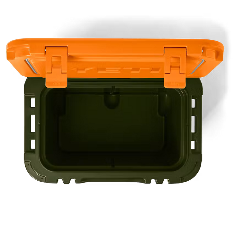 ROADIE® 32 WHEELED COOLER - OLIVE / KING CRAB ORANGE