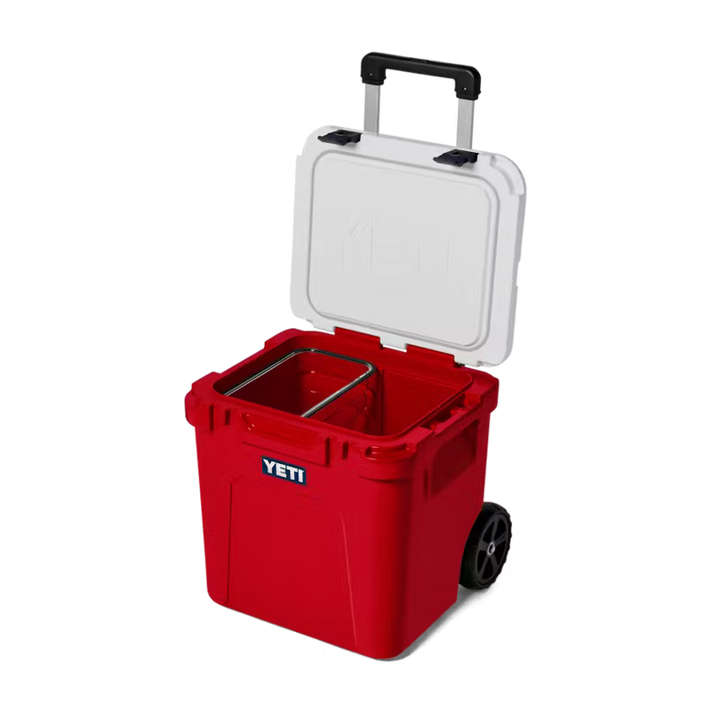 ROADIE® 48 WHEELED COOLER - RESCUE RED/WHITE/NAVY