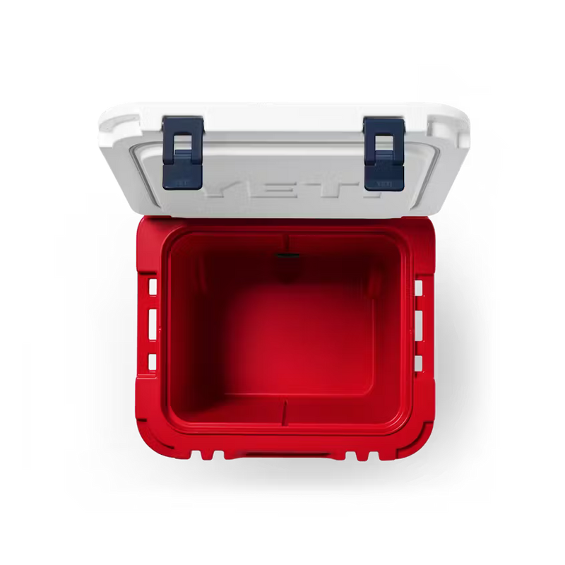 ROADIE® 48 WHEELED COOLER - RESCUE RED/WHITE/NAVY