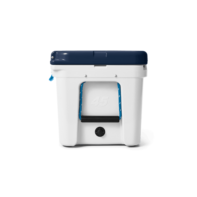 TUNDRA® 45  HARD COOLER - WHITE/BLUE