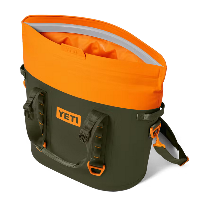 HOPPER® M30 SOFT COOLER - OLIVE / KING CRAB ORANGE