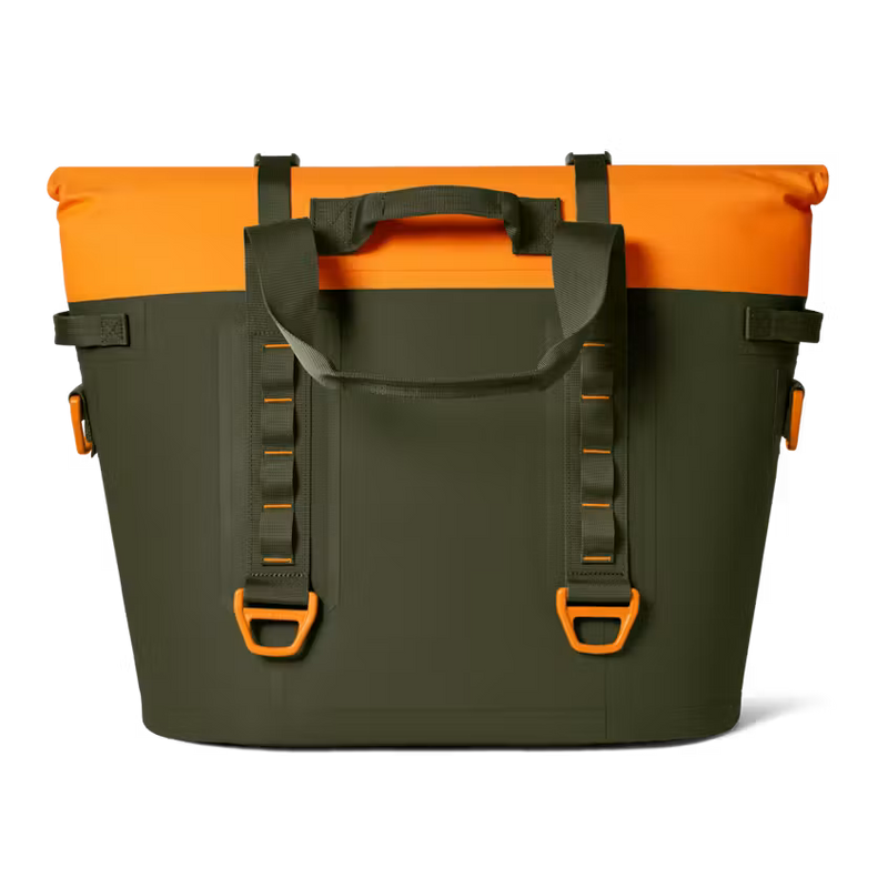 HOPPER® M30 SOFT COOLER - OLIVE / KING CRAB ORANGE