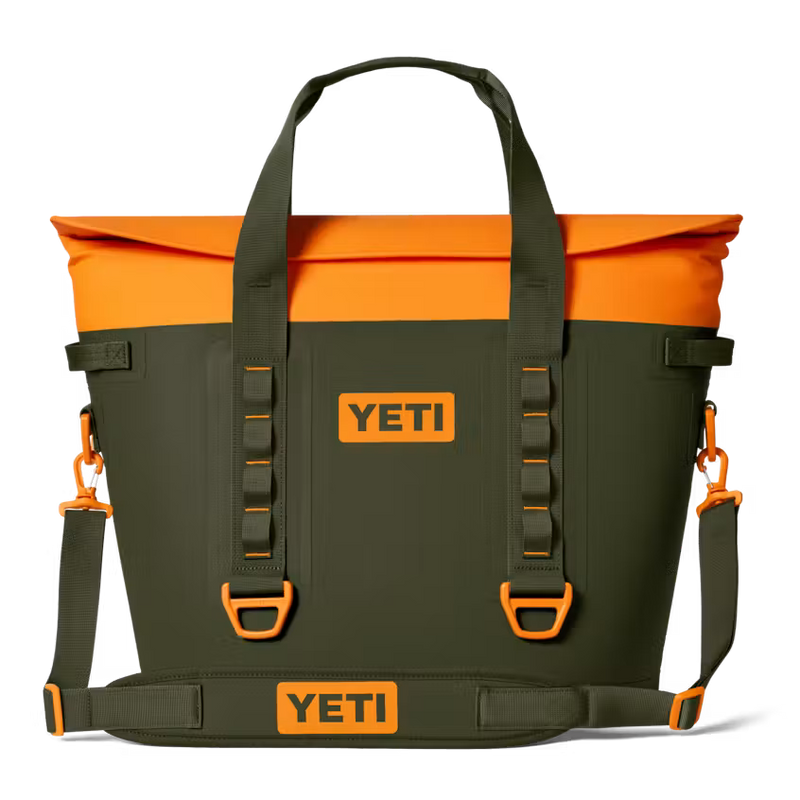 HOPPER® M30 SOFT COOLER - OLIVE / KING CRAB ORANGE