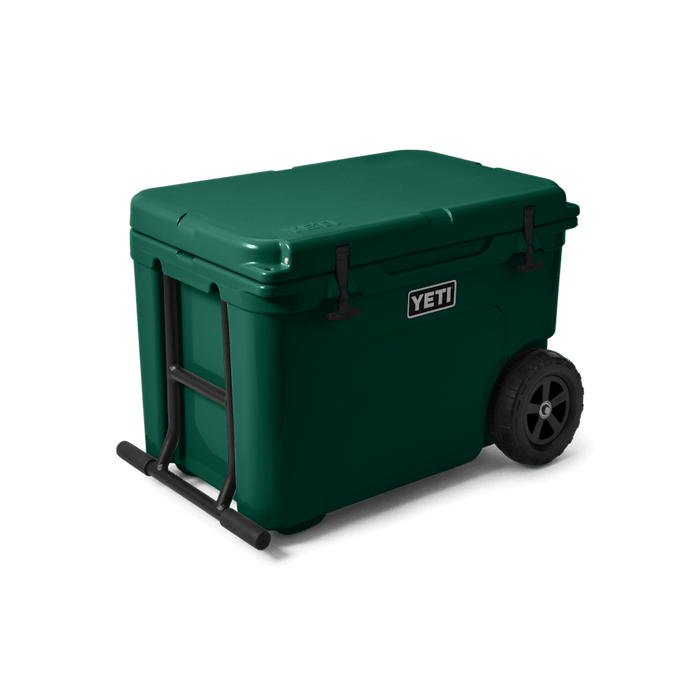 TUNDRA® HAUL WHEELED COOLER - BLACK FOREST GREEN