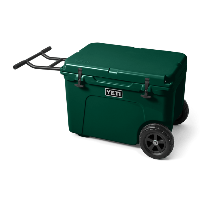 TUNDRA® HAUL WHEELED COOLER - BLACK FOREST GREEN
