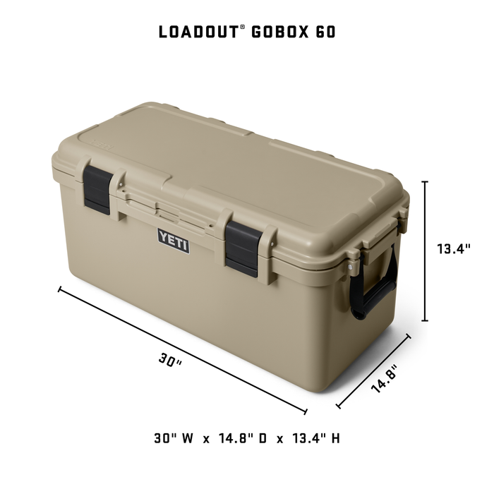 LOADOUT® GOBOX 60 GEAR CASE - CHARCOAL