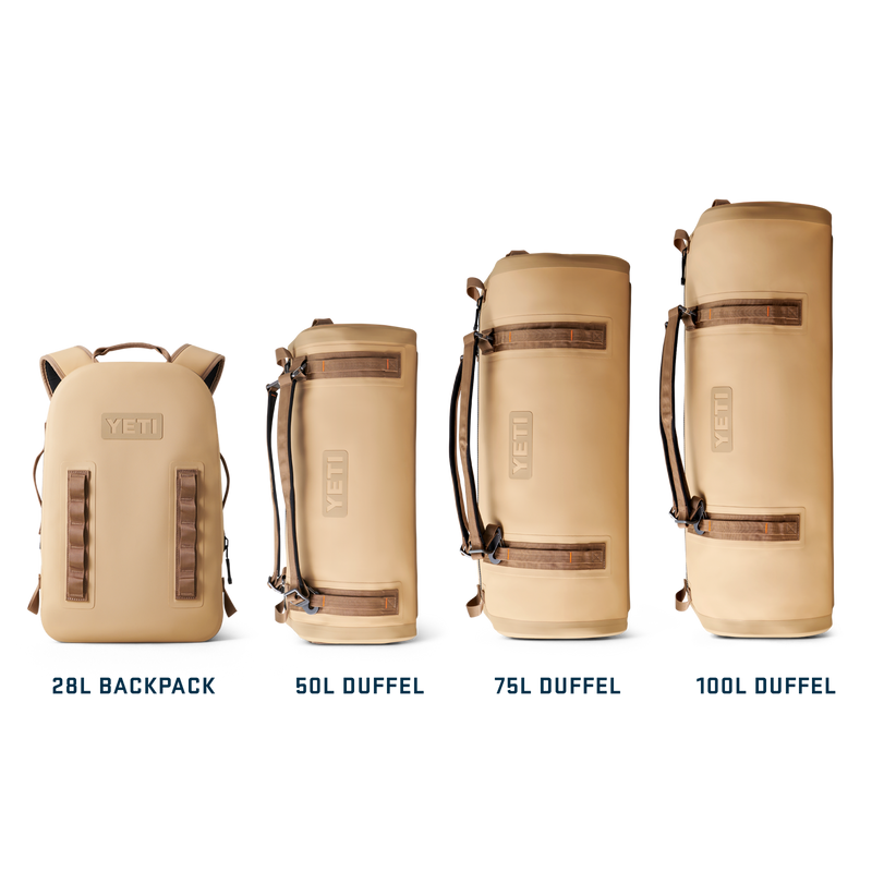 PANGA® 75L WATERPROOF DUFFEL - TAN TAN
