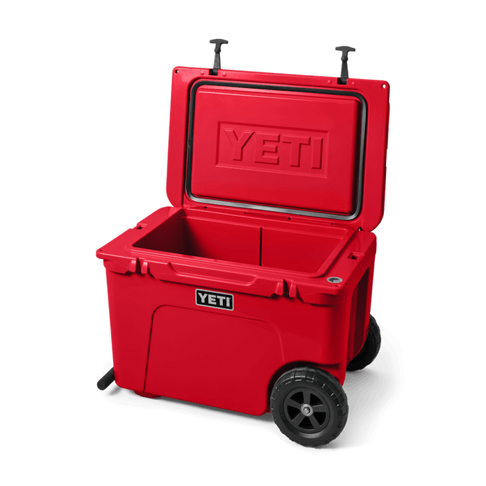 TUNDRA® HAUL WHEELED COOLER - RESCUE RED