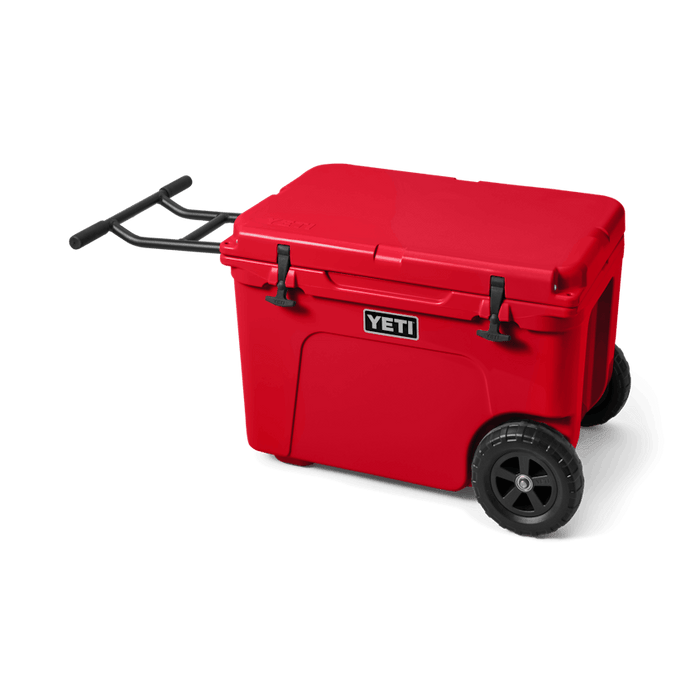 TUNDRA® HAUL WHEELED COOLER - RESCUE RED