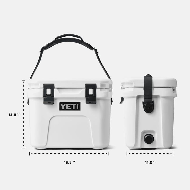 ROADIE® 15 HARD COOLER - WHITE/BLUE