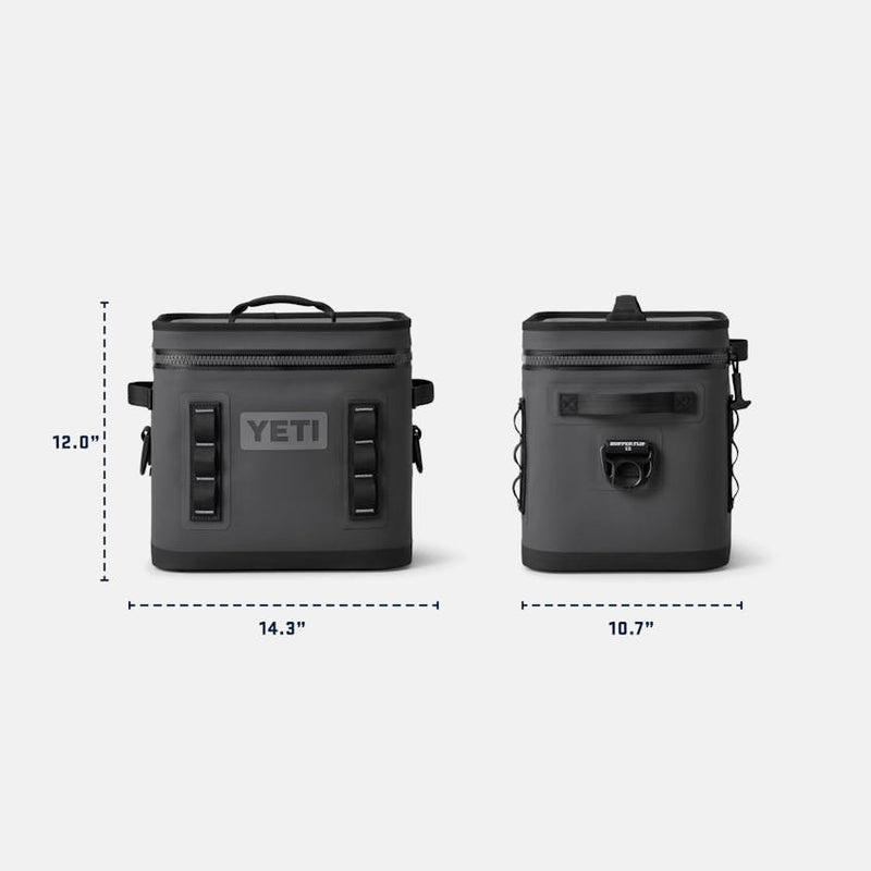 HOPPER FLIP® 12 SOFT COOLER - FOG GRAY/BLUE