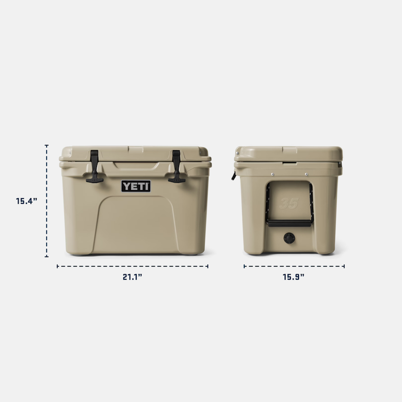 TUNDRA® 35 HARD COOLER - TAN