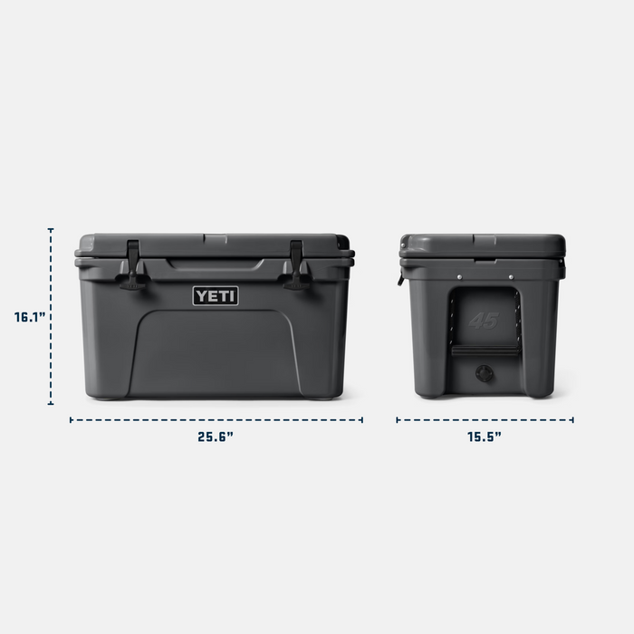 TUNDRA® 45  HARD COOLER - CHARCOAL