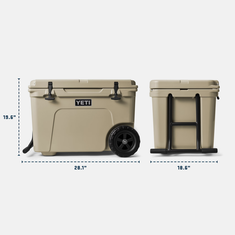 TUNDRA® HAUL WHEELED COOLER - TAN