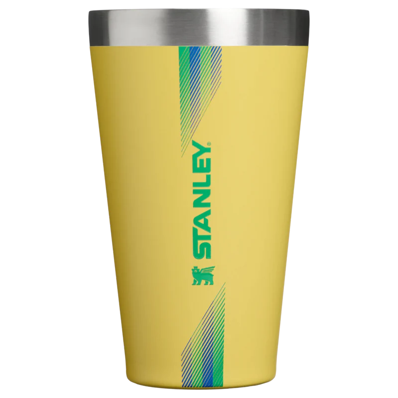 KIT STANLEY MUNDIAL 30OZ FLIP STRAW + 16OZ BEER PINT