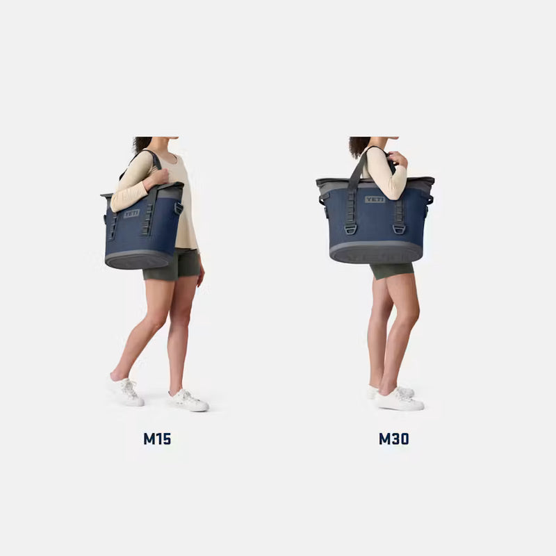 HOPPER® M30 SOFT COOLER - OLIVE / KING CRAB ORANGE